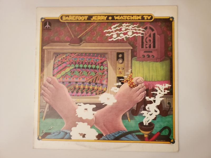 Barefoot Jerry Watchin' TV vinyl record